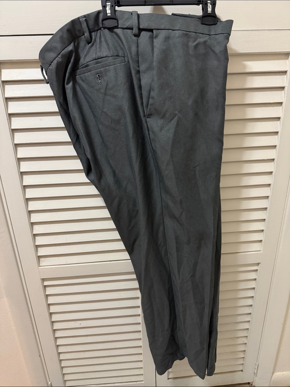 Haggar Men's Charcoal Gray Dress Pants
